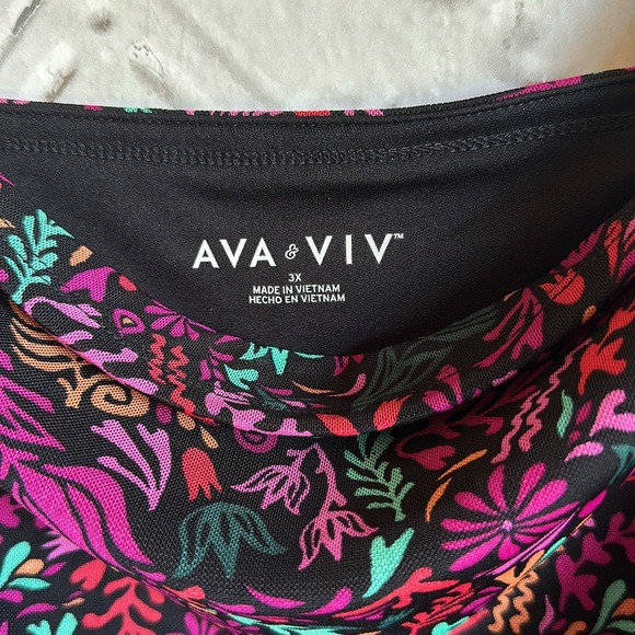 Fuchsia floral patterned ruched tank dress - Picture 5 of 11